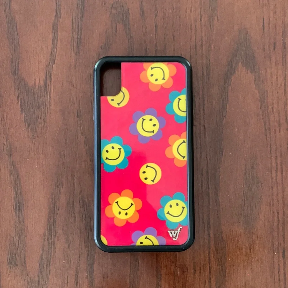 Wildflower Smiley Flowers Case iPhone XR - Picture 1 of 2